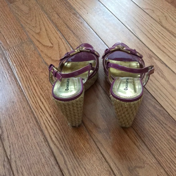 Platform wedge sandals - Picture 3 of 6